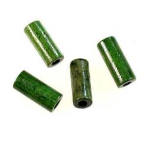 Wooden Tube Bead  18mm x 8mm Available in 3 colors  1000 beads For