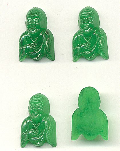 Plastic Stone  Buddha figure  1 gross for