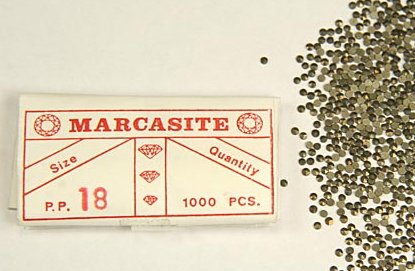 Genuine Marcasites  2 1/2mm   1,000 stones for