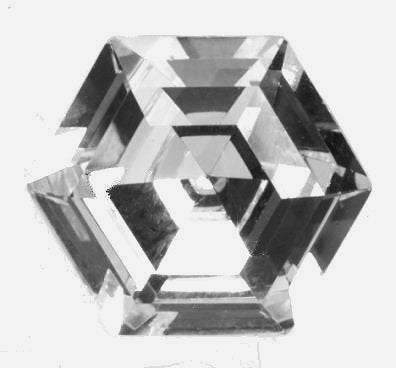Swarovski Hexagon  #4730  12mm Crystal  3 dozen for