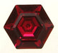 Swarovski Hexagon  #4730  10mm Ruby  6 dozen for