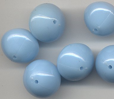 15 x 17mm Plastic Beads 2 pounds for