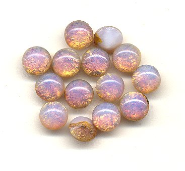 Glass Chatons  35 SS Harlequin Opals  2 gross for