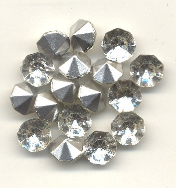 Glass Rhinestones  Clear Crystals in Medium sizes  2 gross per order