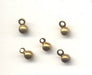 Solid Brass Drops  4.5mm diameter  2 gross for