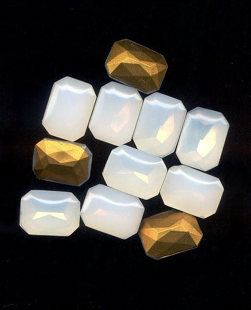 Glass Octagons  8 x 6mm Colors  2 gross for