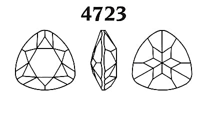 Swarovski ART #4723 Triangles  12mm Gemstone Colors  2 dozen for