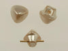 Vintage Pearlized Glass Buttons   10mm  1 gross For