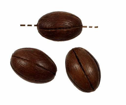 Wood Bead  17mm x 12mm  1 Gross For