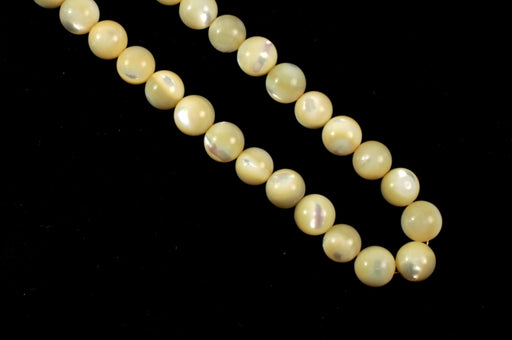 Mother Of Pearl Bead  7mm 30 Inch Strand  1 Strand For