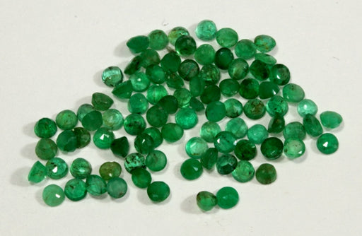 Genuine Emerald  2 To 3.0mm  5 Carats For
