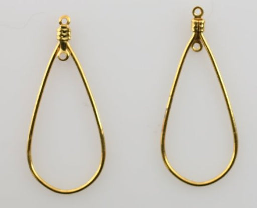 Earring drops with 2 loops 1 gross for