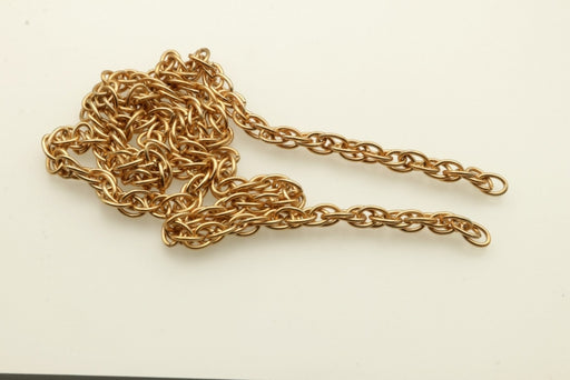 Rope Chain Gold Plated   D212 24 Inches  12 Pieces For