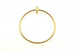 Earring Drop Gold Plated  45mm  72 Pieces For