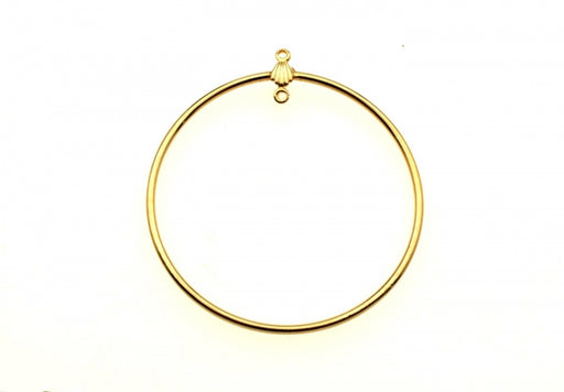 Earring Drop Gold Plated  45mm  72 Pieces For