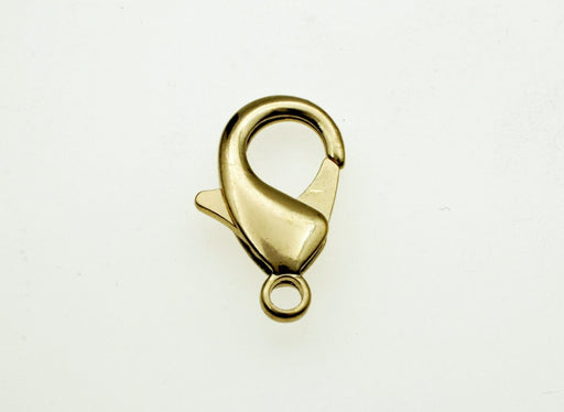 Lobster Claw Clasp  Gold Plated Brass  23mm x 16mm  50 For