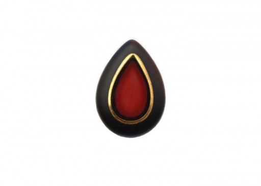 Multi Color Pear Shape Stone  18mm x 13mm  48 For