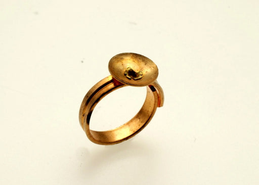 Adjustable Ring  Brass  40 Pieces For