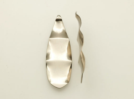 Wave Earring Drop  3 Inch x 7/8 inch  48 For