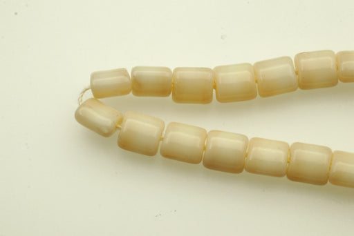 Oval Glass Bead  8 x 5.5mm  4 Strands For
