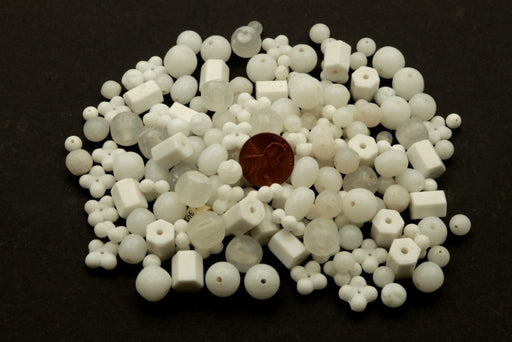 Assorted Glass Beads  2 Pounds For