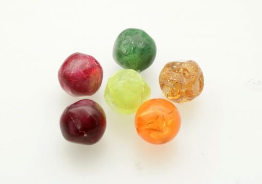 Plastic Bead Mix  14mm  1 Pound For