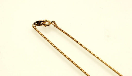 Gold Plated Brass Necklace  24 Inch  1 Dozen For