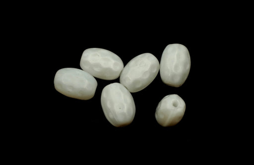 Glass Beads  9mm x 6mm  1 Pound For