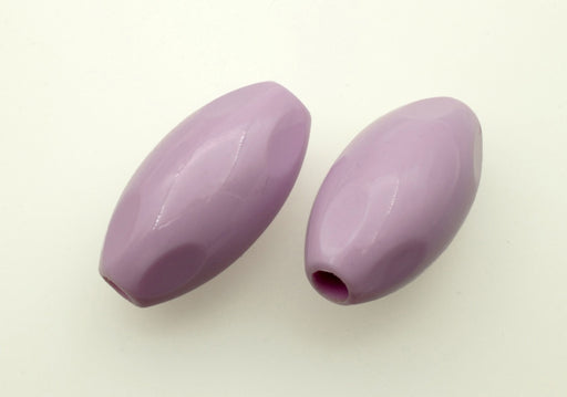 Large Hole Bead  2 Colors Available  39mm x 21mm  1 Pound For