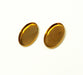 Settings  18 x 13mm Oval  Gold Plated  1 gross for