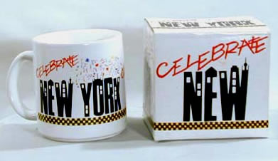 Coffee Mugs  New York City  5 Mugs for