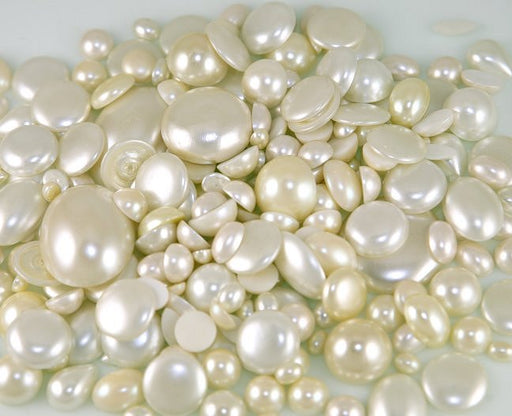 Pearl cabochon mix  4 pounds for