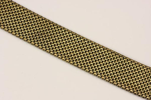Mesh Chain Brass  16mm wide  65 feet for