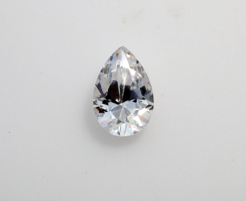 Cubic Zirconia Pearshape   5 x 3mm Crystal  200 pieces for