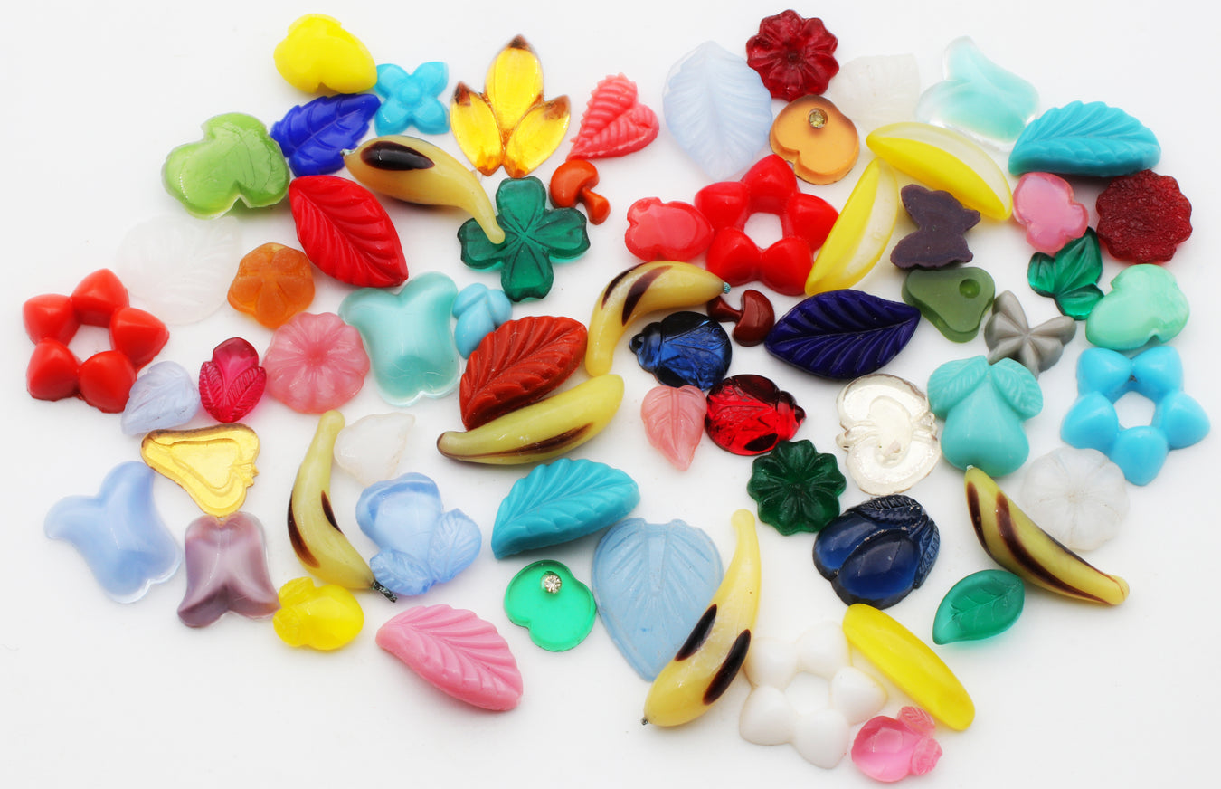 Flat Back Glass Cabochons