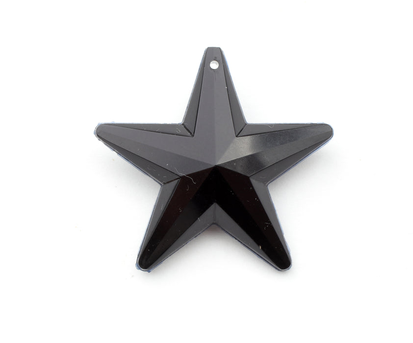 Plastic Star Charm 72 Pieces For
