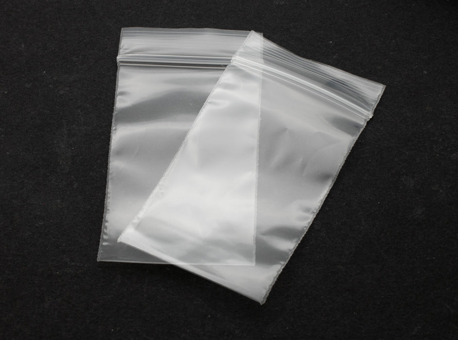 2x3 Zip Lock Poly Bags<br>100 For