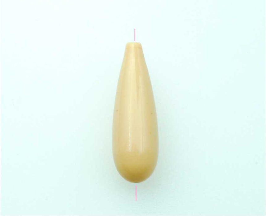 Acrylic Plastic Beads<br>Teardrops<br>30mm x 10mm<br>1 pound for