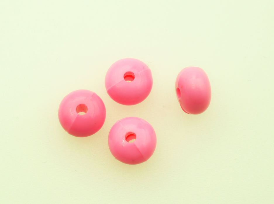 Plastic Beads 7mm x 5mm  1000 Pieces for