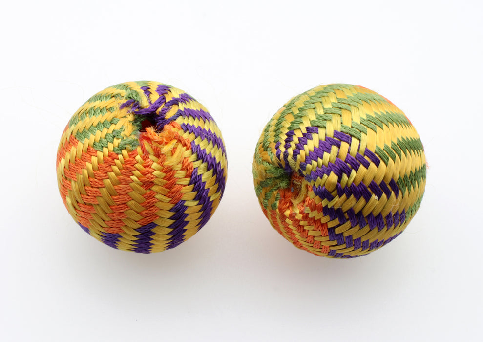 Woven Fabric Bead 32mm 12 Pieces For