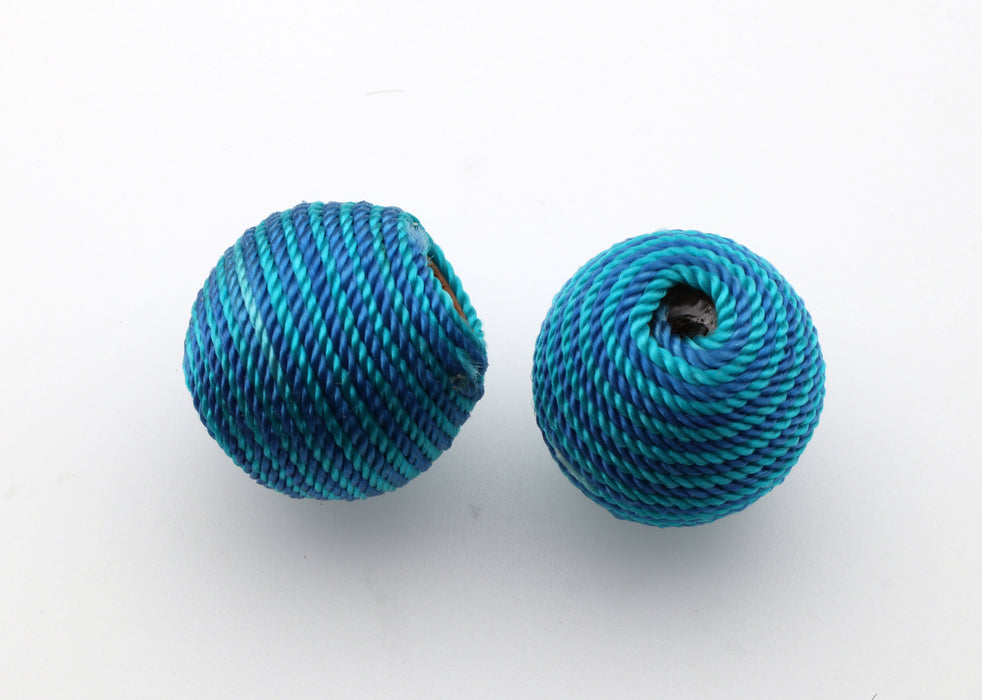 Fabric Bead 25mm 24 Pieces For