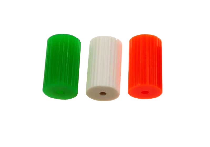 Ribbed Plastic Beads<br>16mm x 10mm Cylinder Shape<br>1 pound For