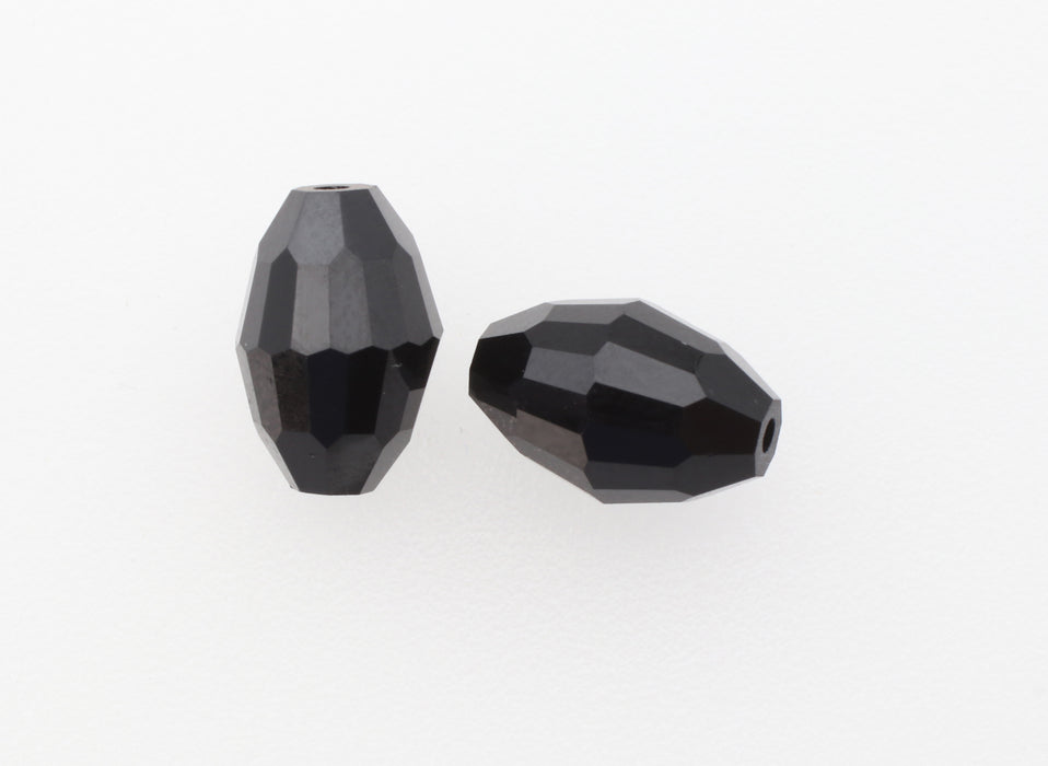 Swarovski # 5200 Jet 10.5 x 7mm<br>48 Pieces For