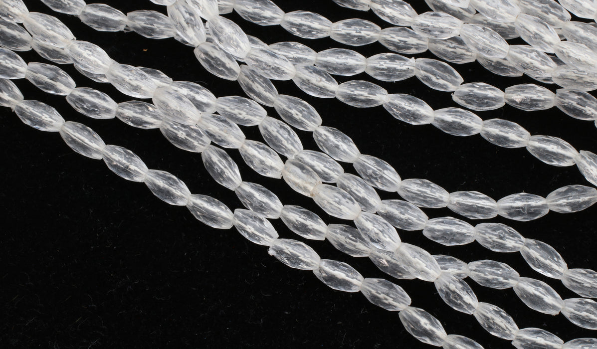 Faceted Crystal 6 x 3mm<br> 1 Dozen StrandsFor