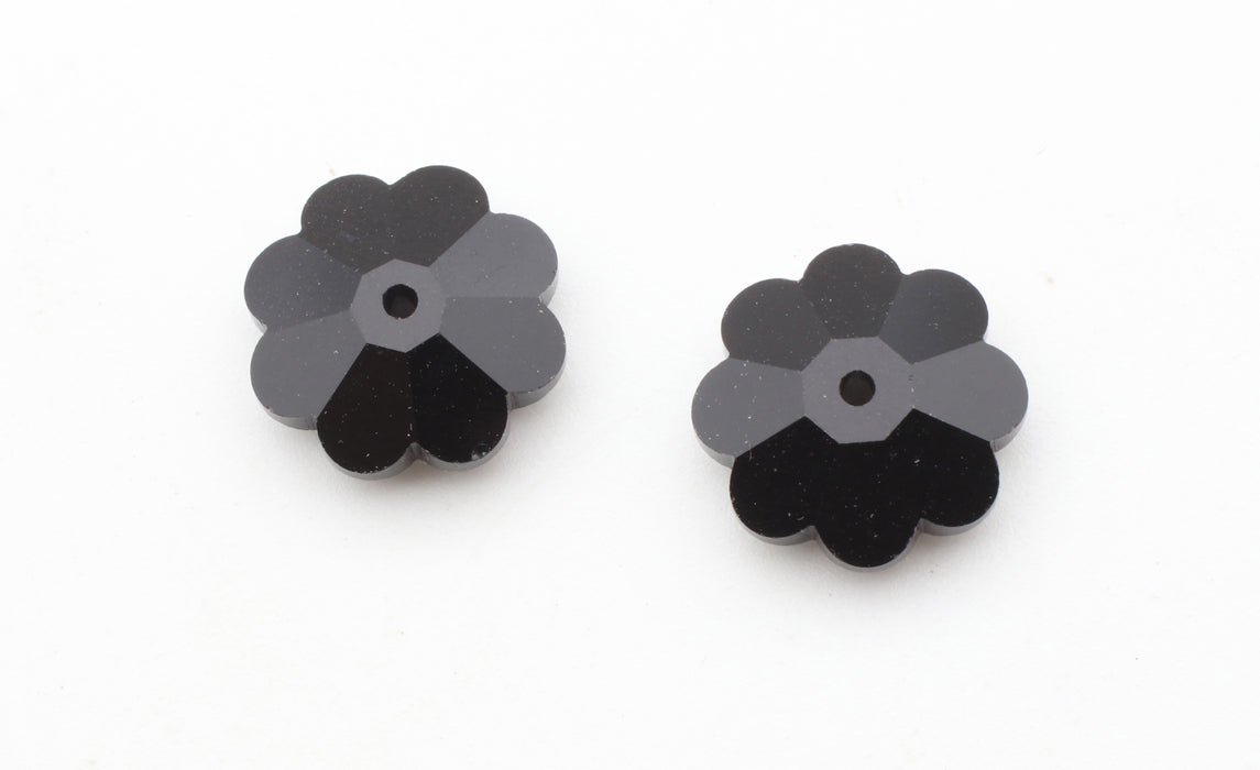 Swarovski #3700 Margaita 12mm Jet<br>4 dozen or