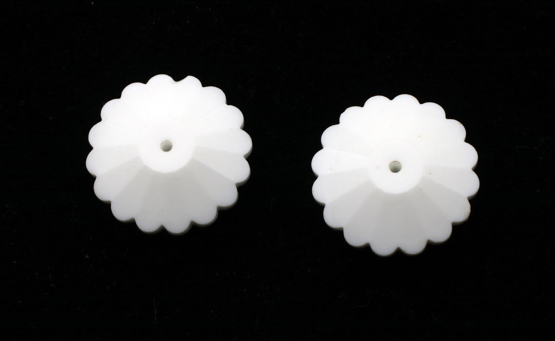Swarovski #3701 Margaita 18mm Chalk White<br>2 dozen or