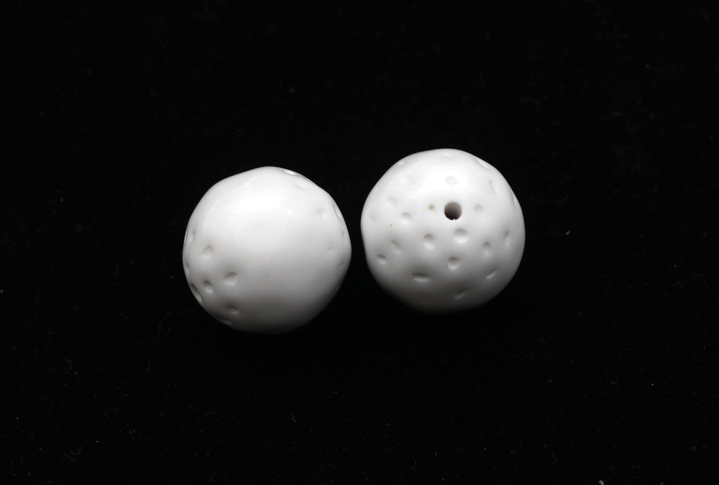 Plastic Dimple Bead 18mm <br> 1 Pound For
