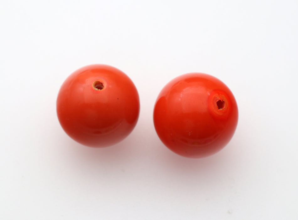 Plastic Beads 22mm <br> 1 Pound For