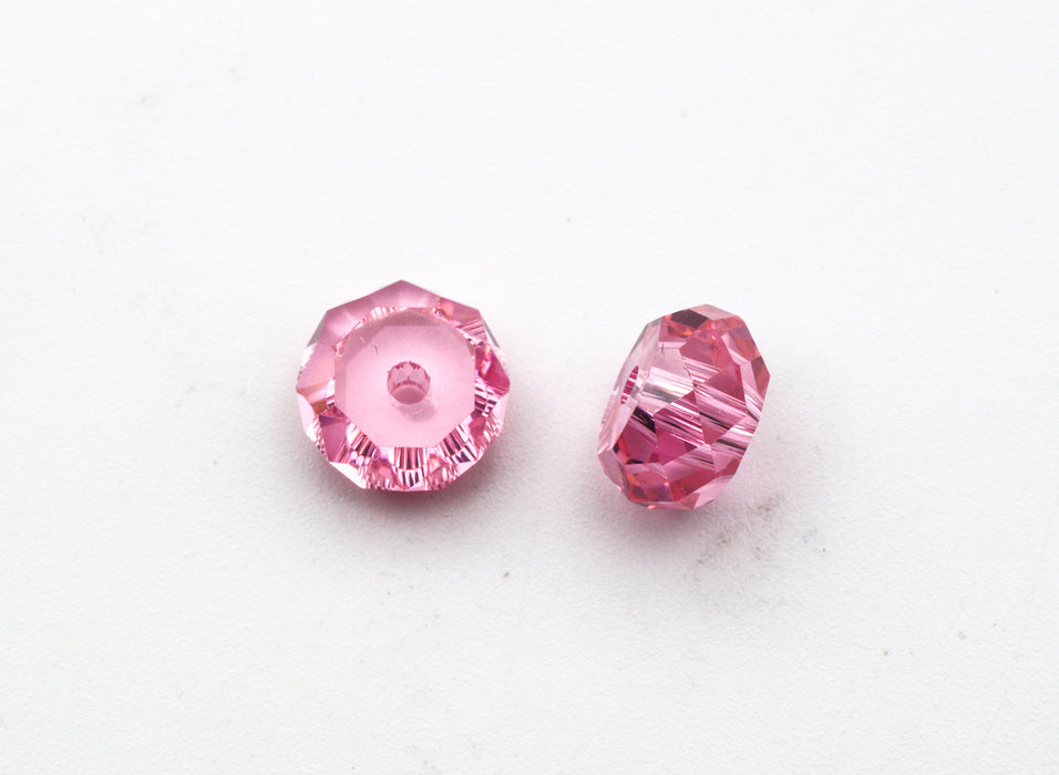 Cubic Zirconia 8mm 2 colors available 50 pieces for