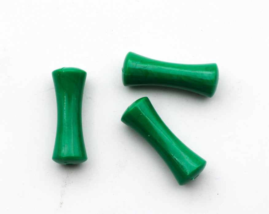 Dog Bone Shape Plastic Bead  1 Pound For